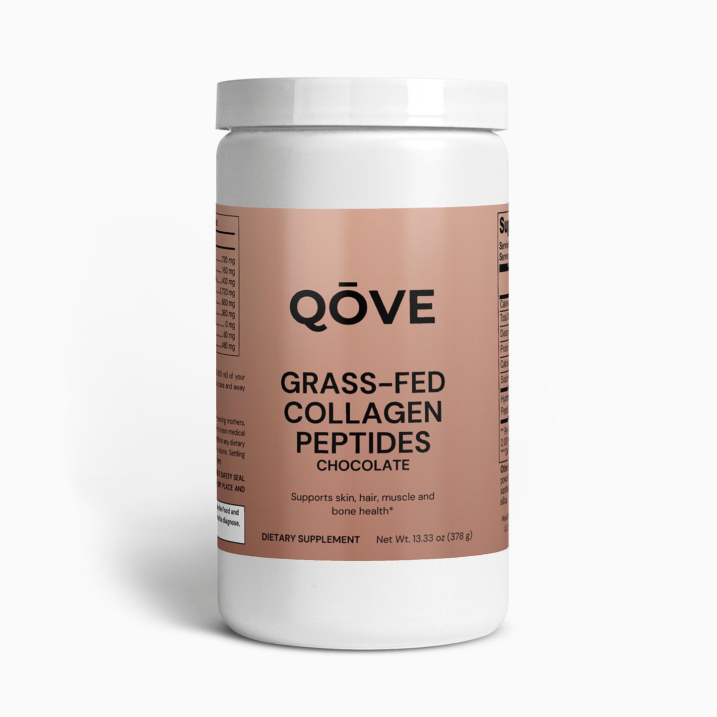 Grass-Fed Collagen Peptides Powder (Chocolate)